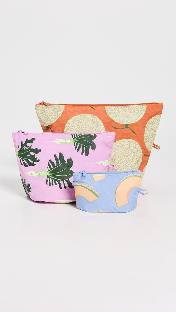 BAGGU Go Pouch Set Japanese Produce | Shopbop Product Image