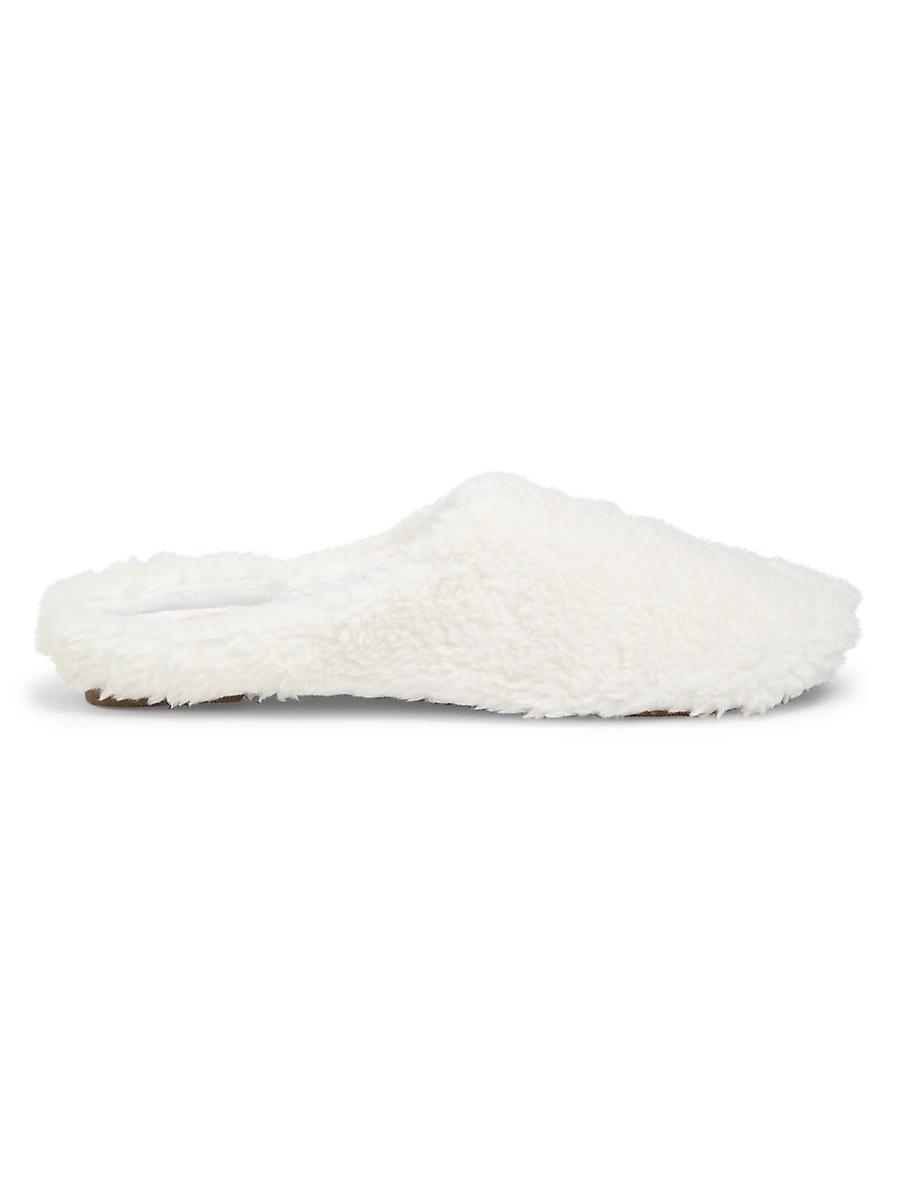 Eberjey Womens Sherpa Faux Fur Slippers Product Image