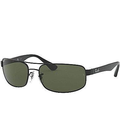 Ray-Ban Rb3445 Sunglasses Frame Green Lenses Polarized Product Image