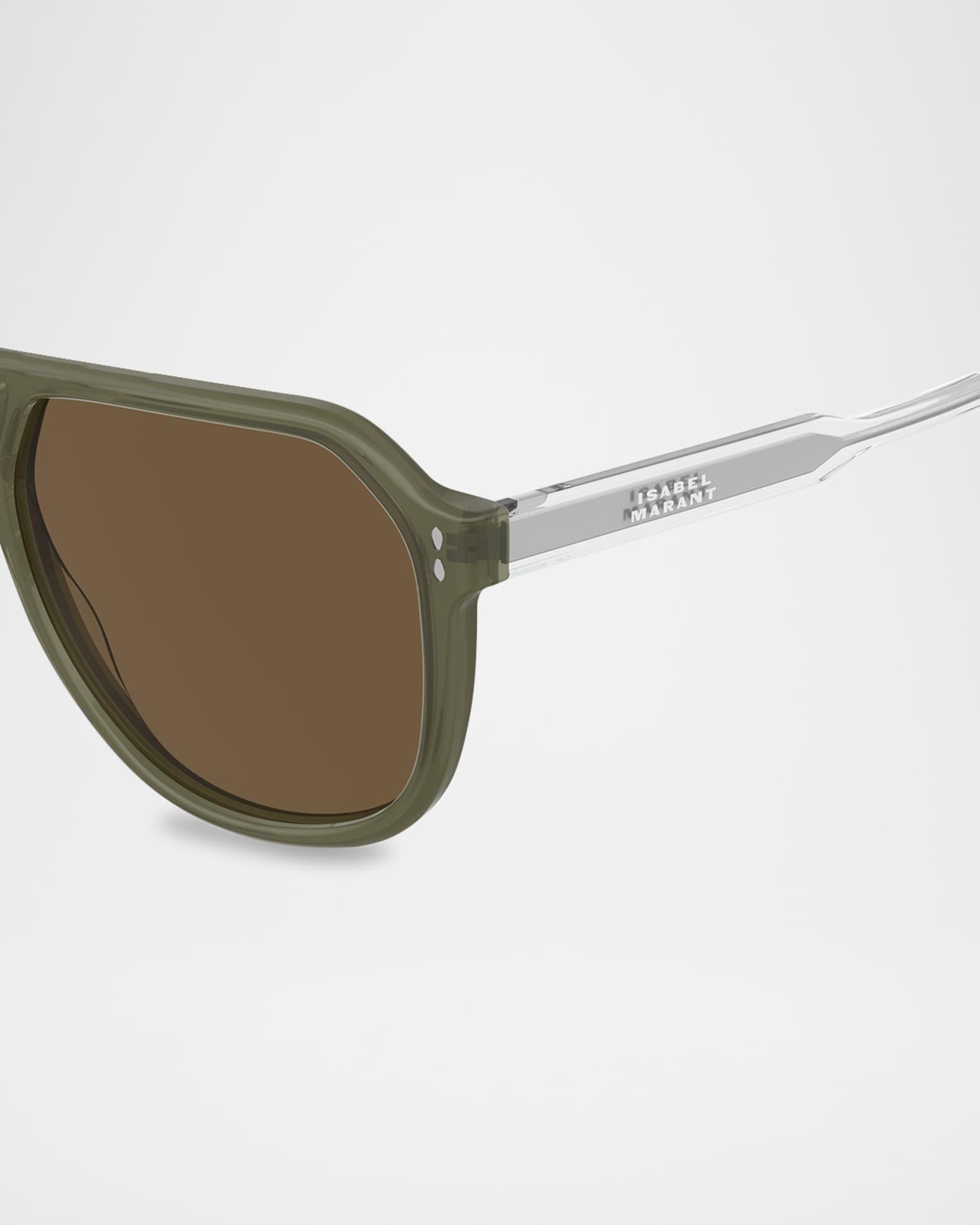 Acetate Aviator Sunglasses  Product Image