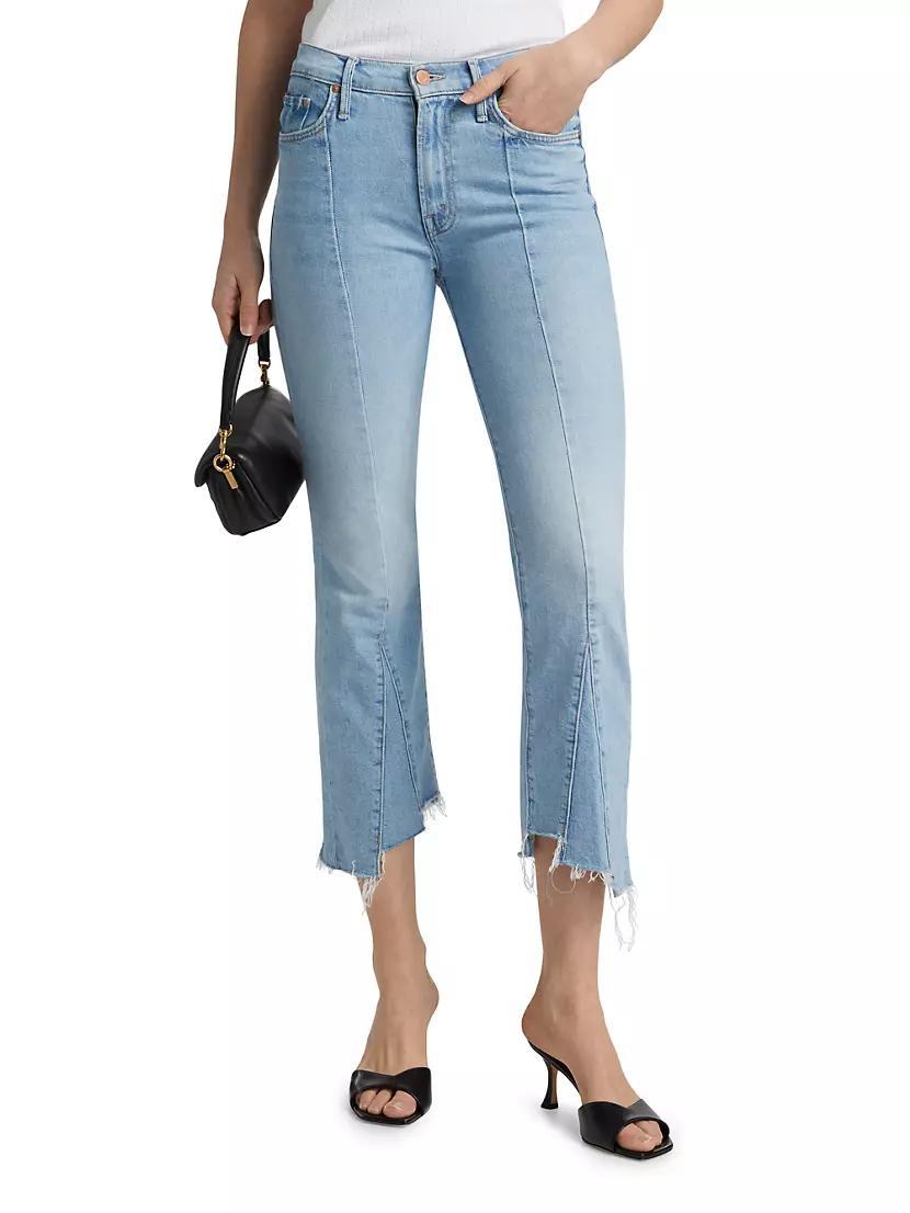 The Insider Pointy Fray Low-Rise Stretch Crop Jeans Product Image