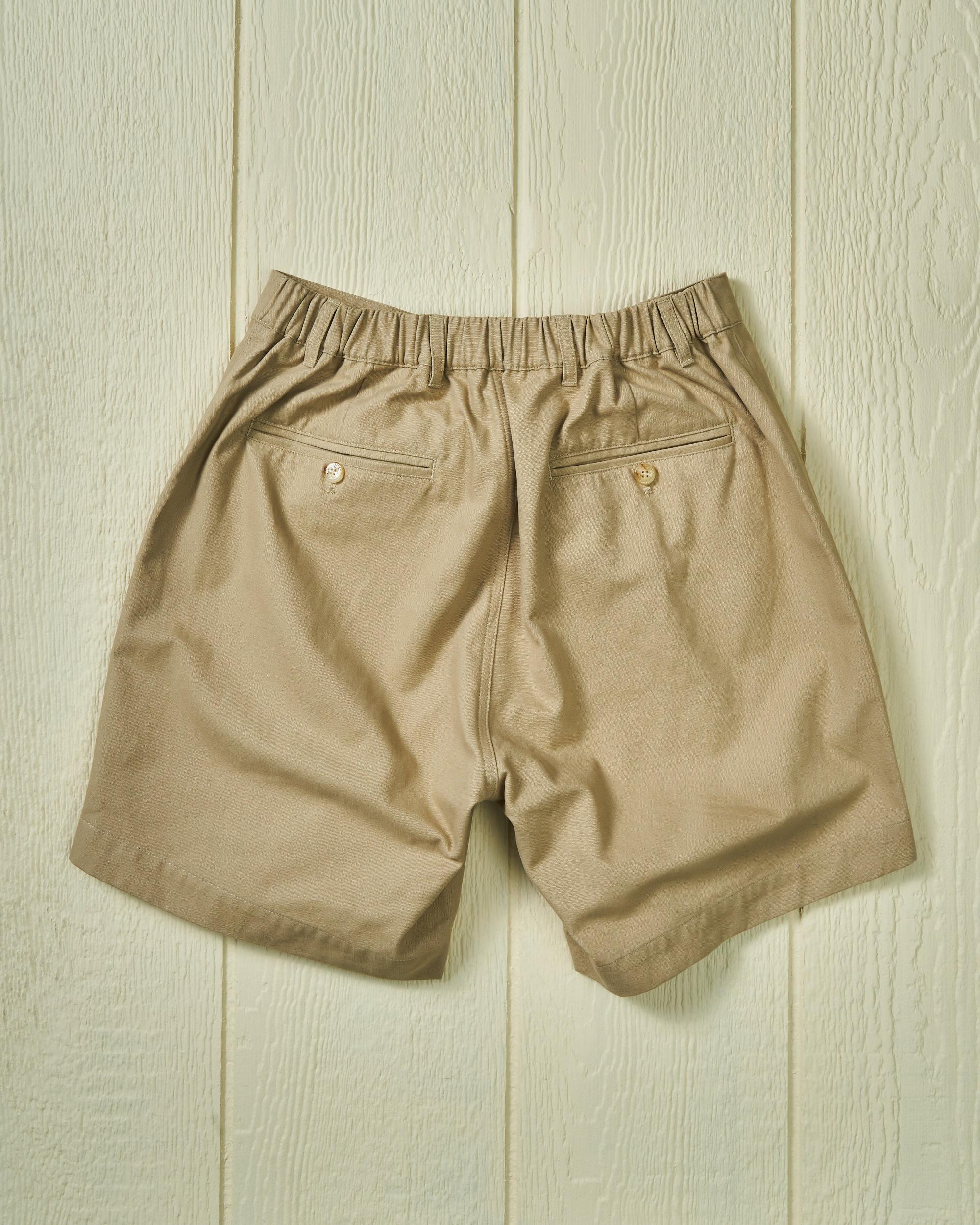Ventura Short in Khaki Canvas Product Image