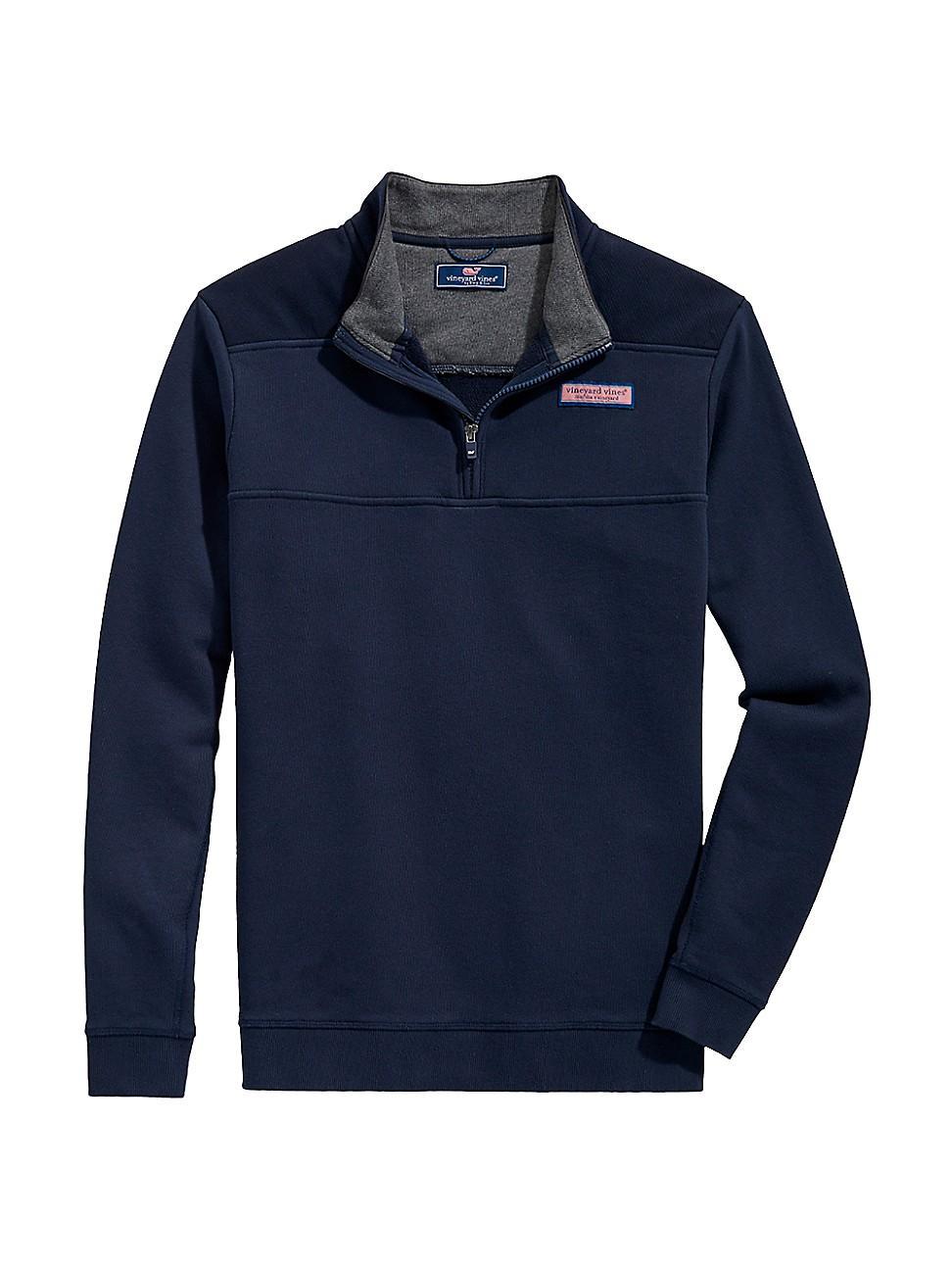 Vineyard Vines Classic Shep Shirt (Charcoal Heather) Men's Clothing Product Image