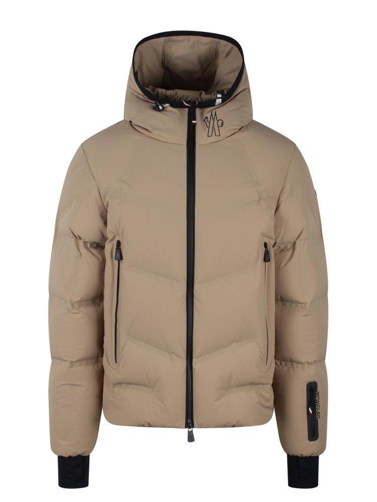 MONCLER Grenoble Arcesaz Hooded Padded Jacket In Beige Product Image