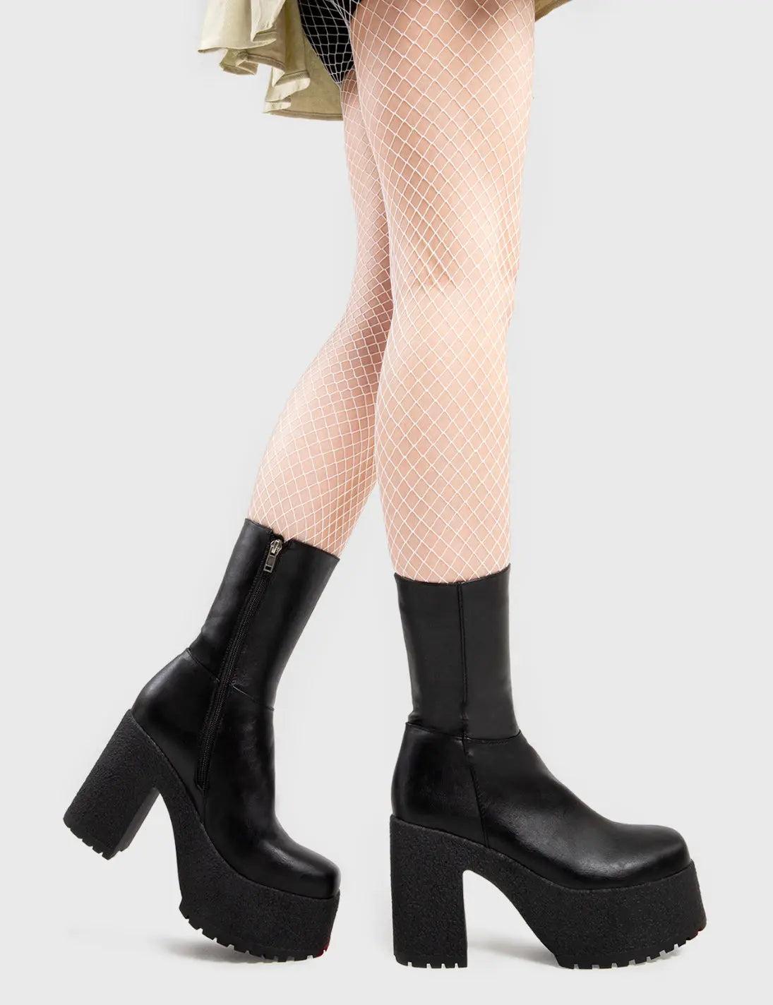 You Wish Platform Ankle Boots Product Image