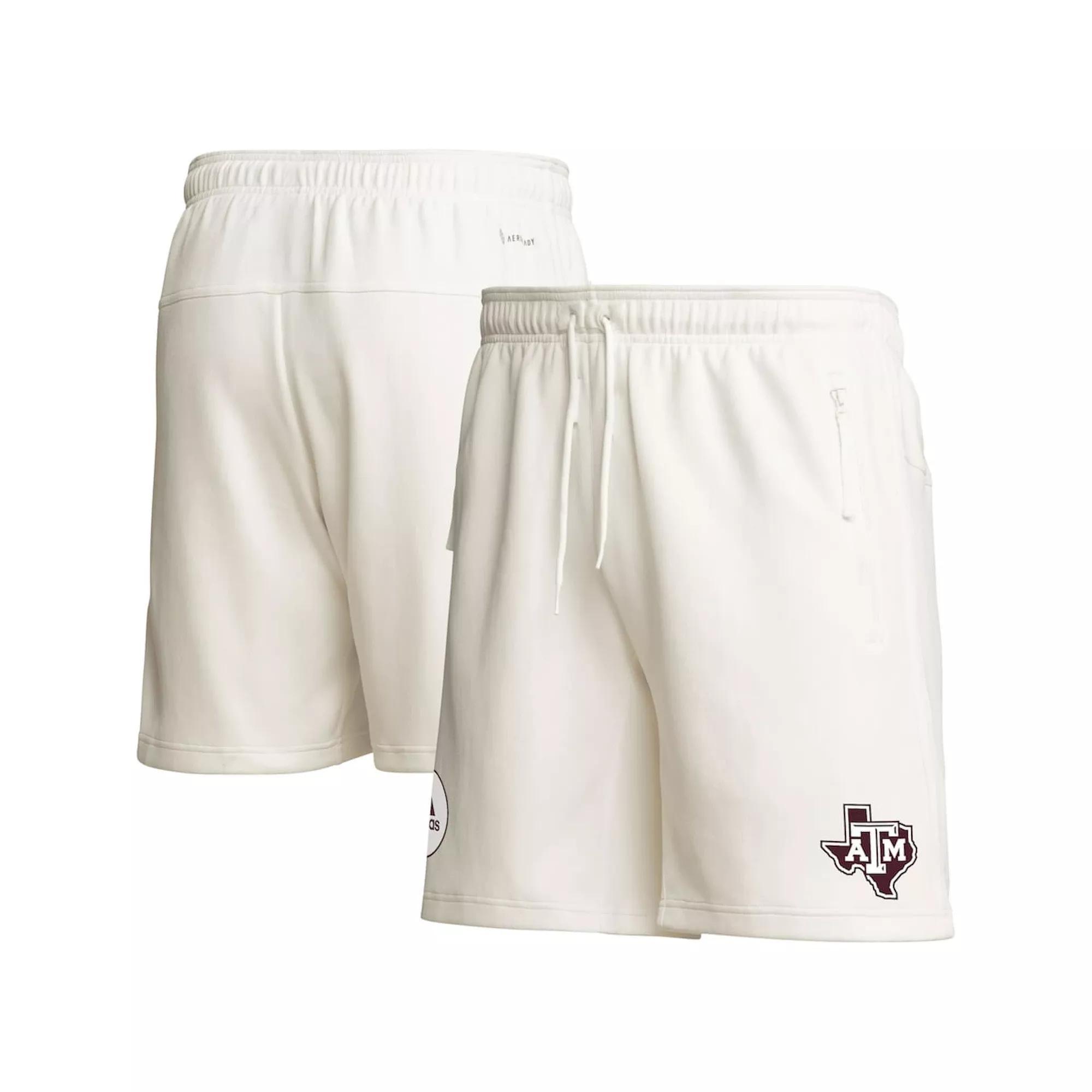 Men's adidas Cream Texas A&M Aggies Zero Dye AEROREADY Shorts, Size: Large, Beige Product Image