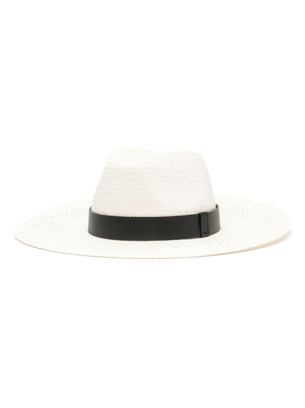 MAX MARA Sidney Sun Hat In White Product Image