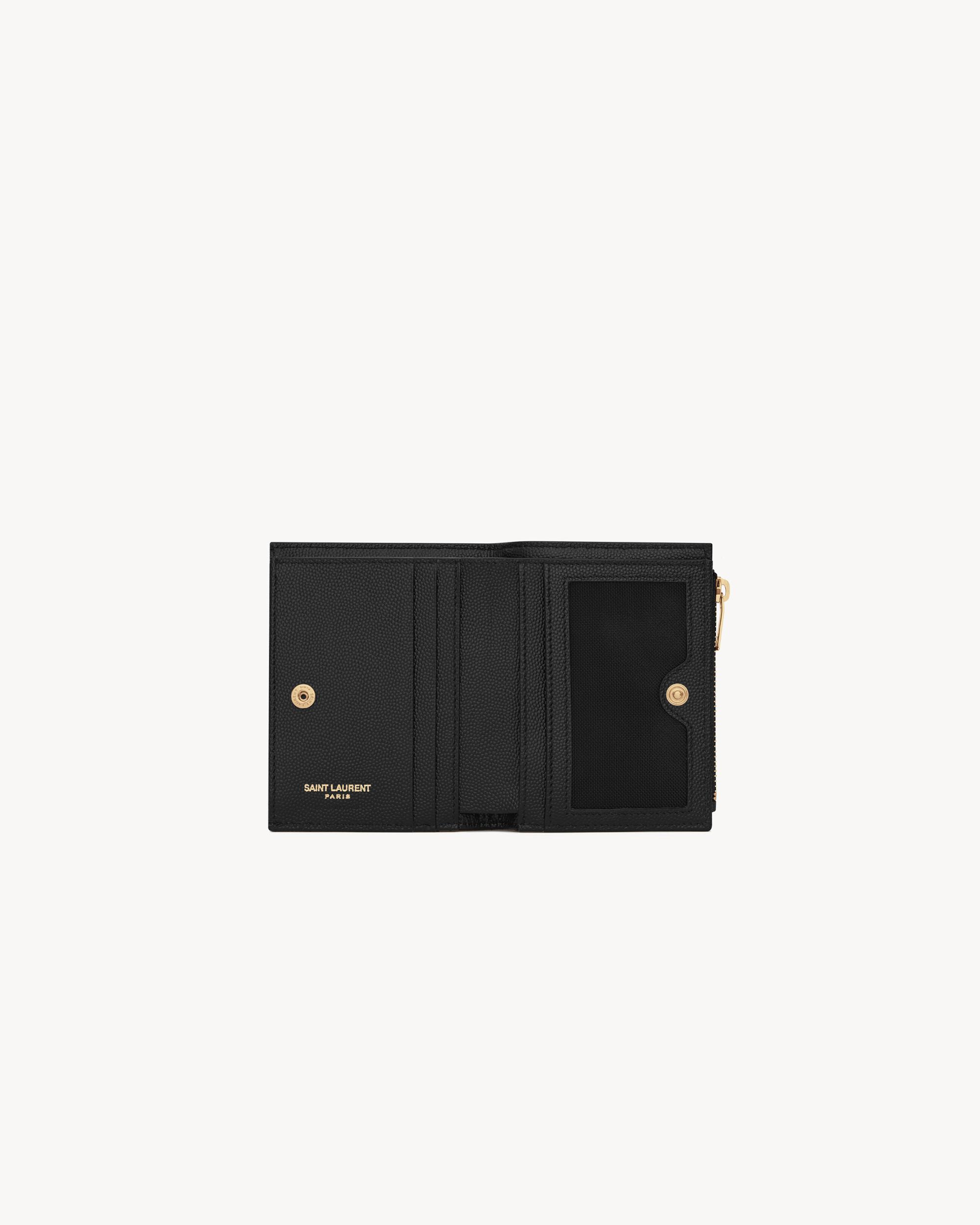 LETTER wallet in leather Product Image