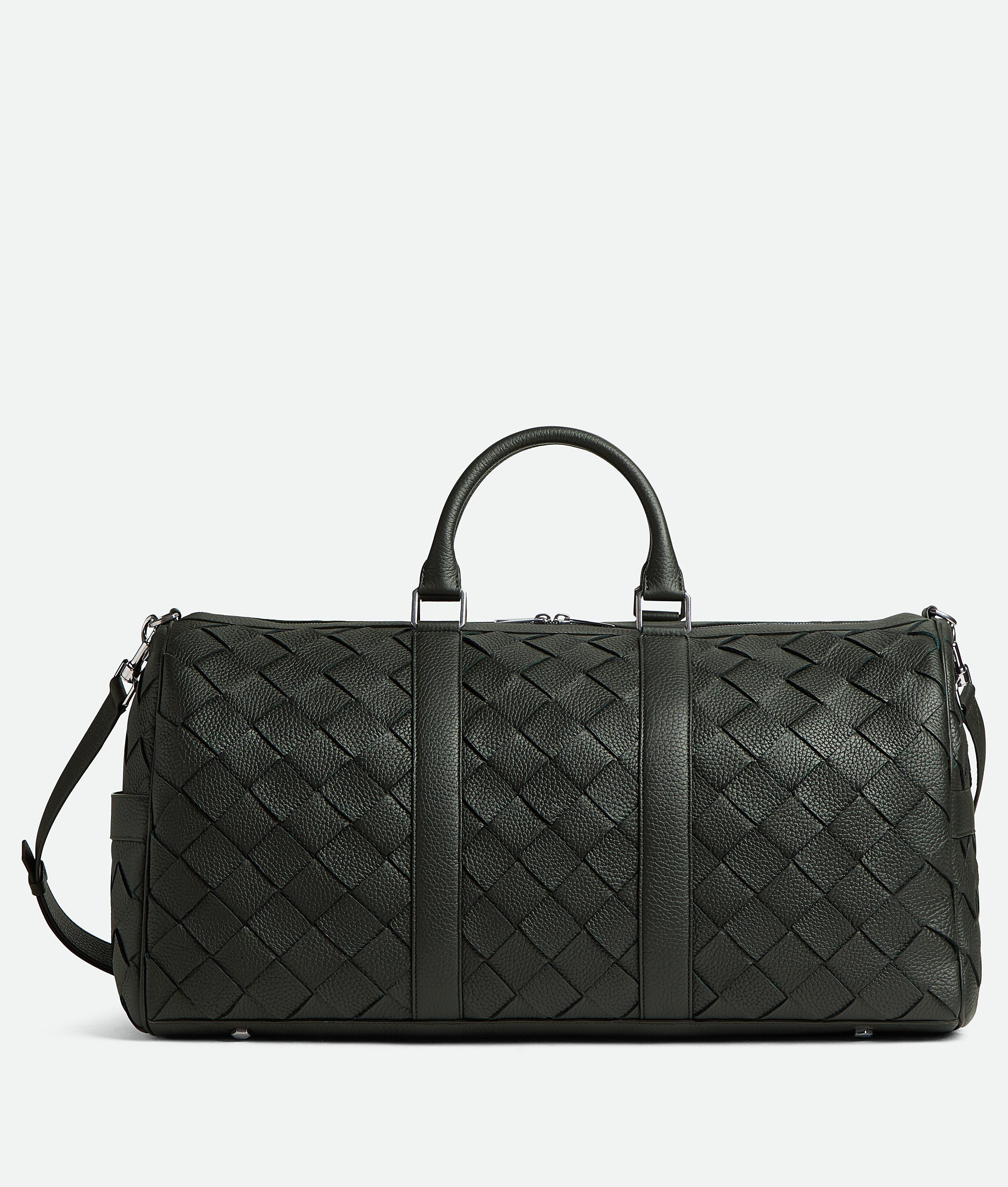 BOTTEGA VENETA Intrecciato Reisetasche In Dark Green Product Image