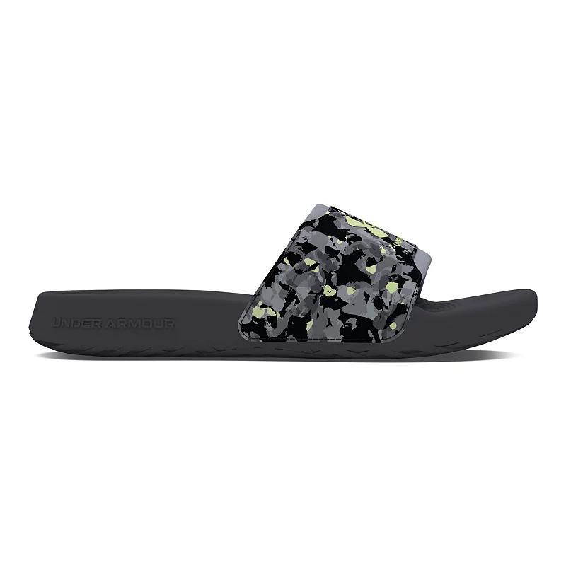 Under Armour Ignite Select Graphic Slides Mens Sandals Grey Product Image