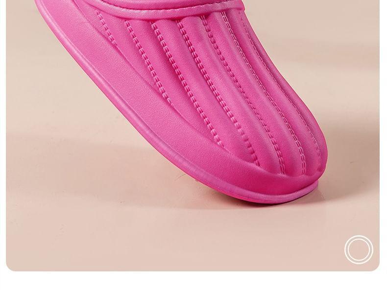 Fleece-Lined Home Slippers Product Image