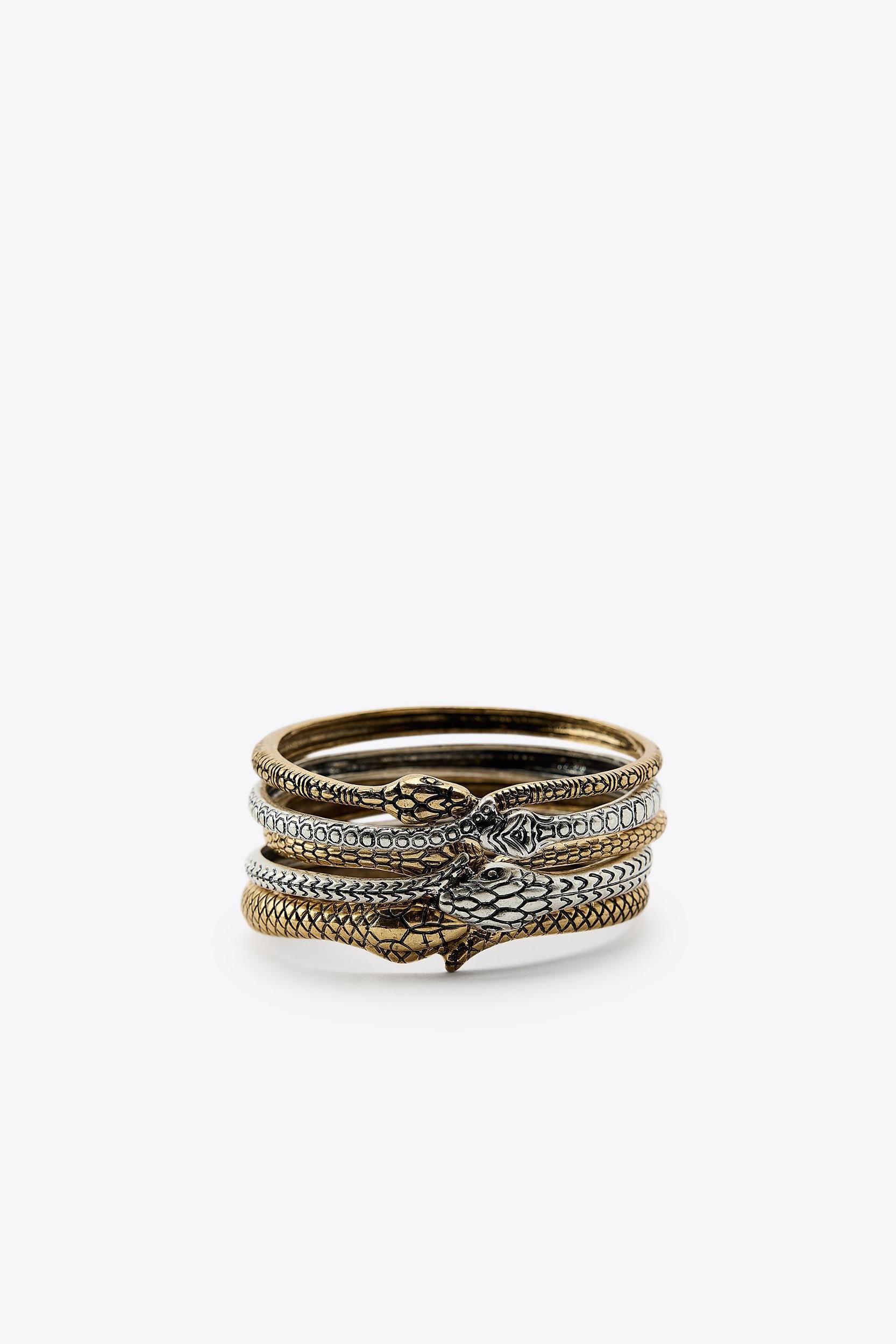 5-PACK OF SNAKE BRACELETS Product Image