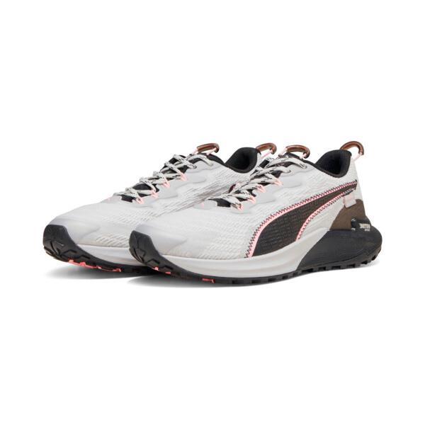 PUMA SEASONS Fast-Trac NITROâ¢ 2 Women's Running Shoes in Ash Grey/Black/Koral Ice Product Image