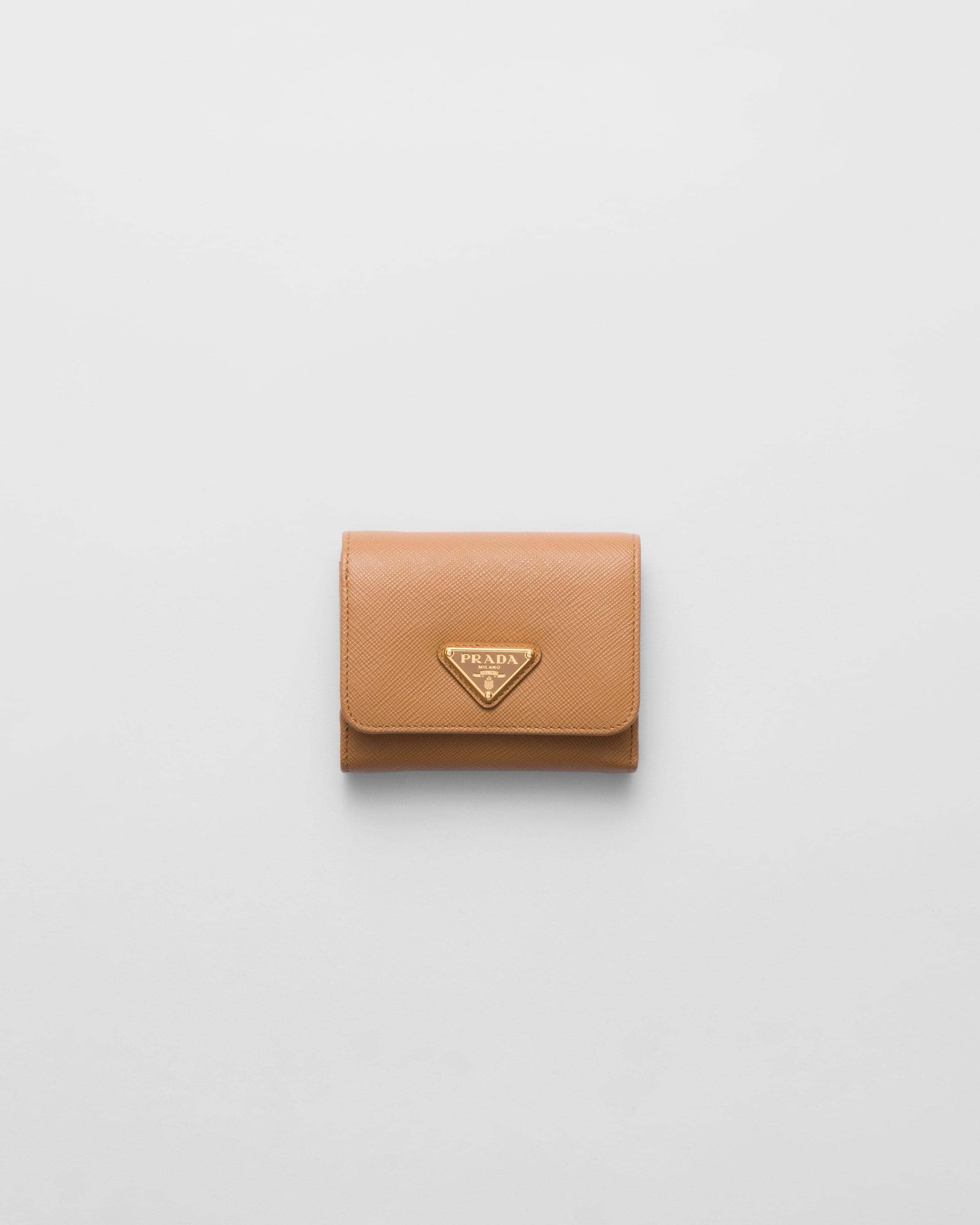 Small Saffiano leather wallet Product Image