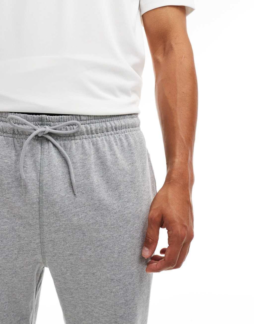 Nike Club Knit sweatpants in gray Product Image