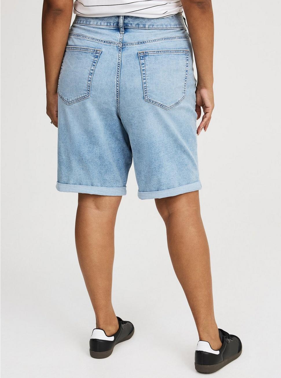 Perfect High-Rise Bermuda Jean Short Product Image
