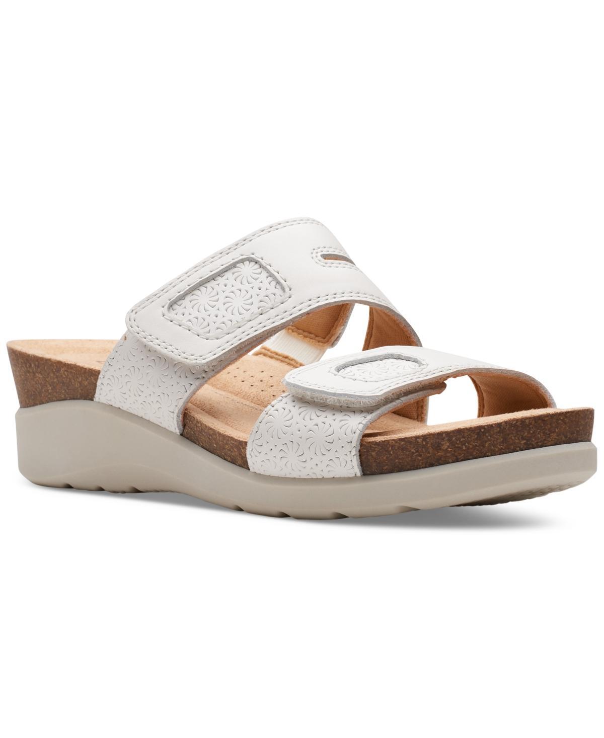 Clarks Calenne Maye Leather) Women's Sandals Product Image