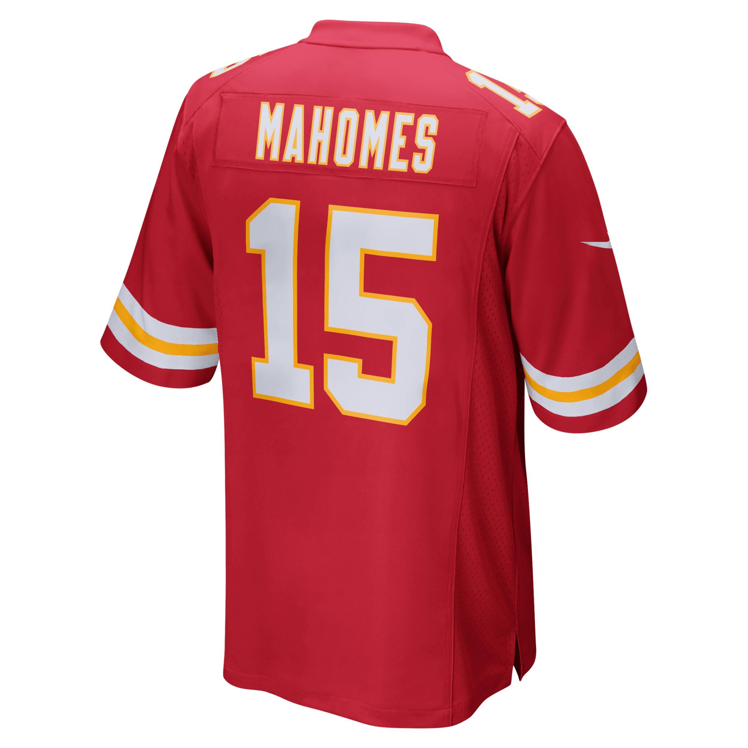 Men's Nike Patrick Mahomes Red Kansas City Chiefs Game Jersey, Size: Large Product Image