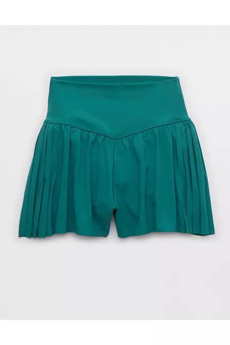 OFFLINE By Aerie Real Me Pleated Flowy Short Women's Product Image