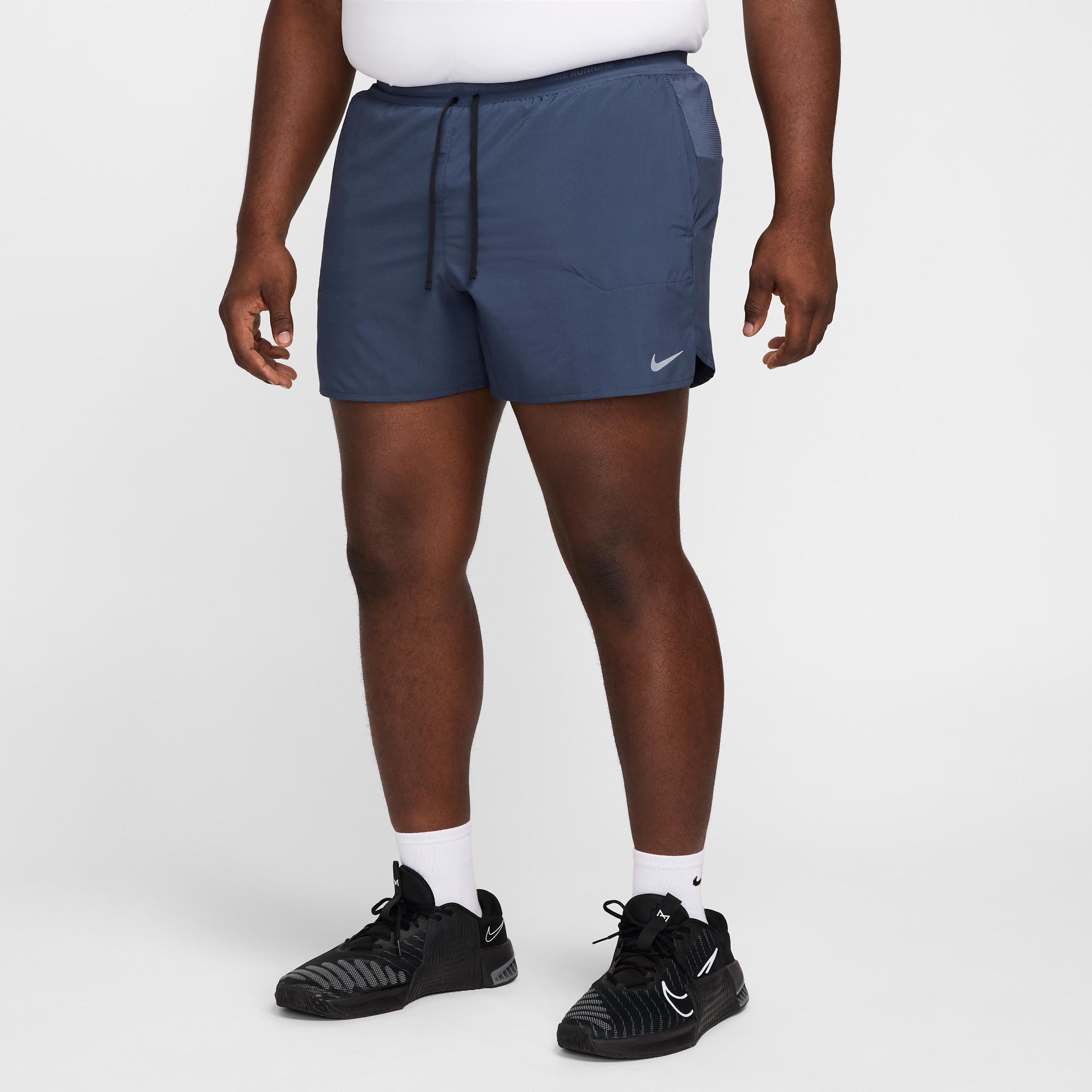 Nike Mens Stride Dri-FIT 5 Brief-Lined Running Shorts | DM4755-437 Product Image