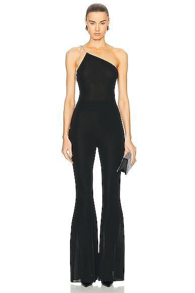 Alexandre Vauthier Viscose Knit Jumpsuit Product Image