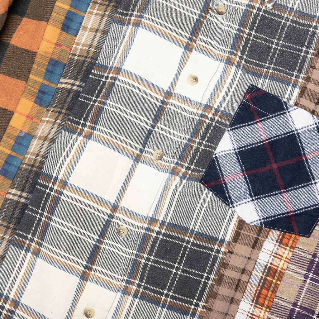 7 Cuts Flannel Shirt - Assorted Male Product Image