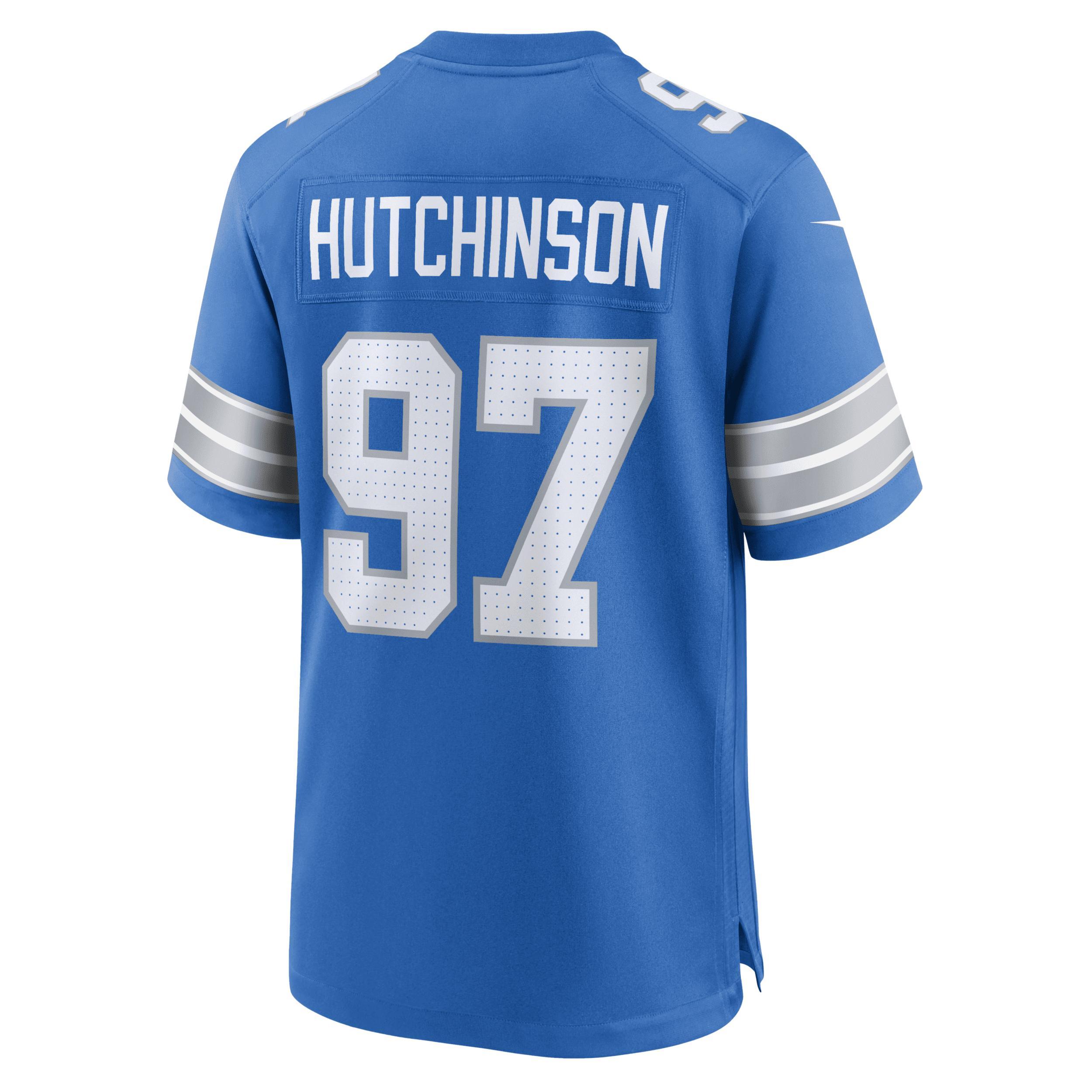 Aidan Hutchinson Detroit Lions Nike Men's NFL Game Football Jersey Product Image