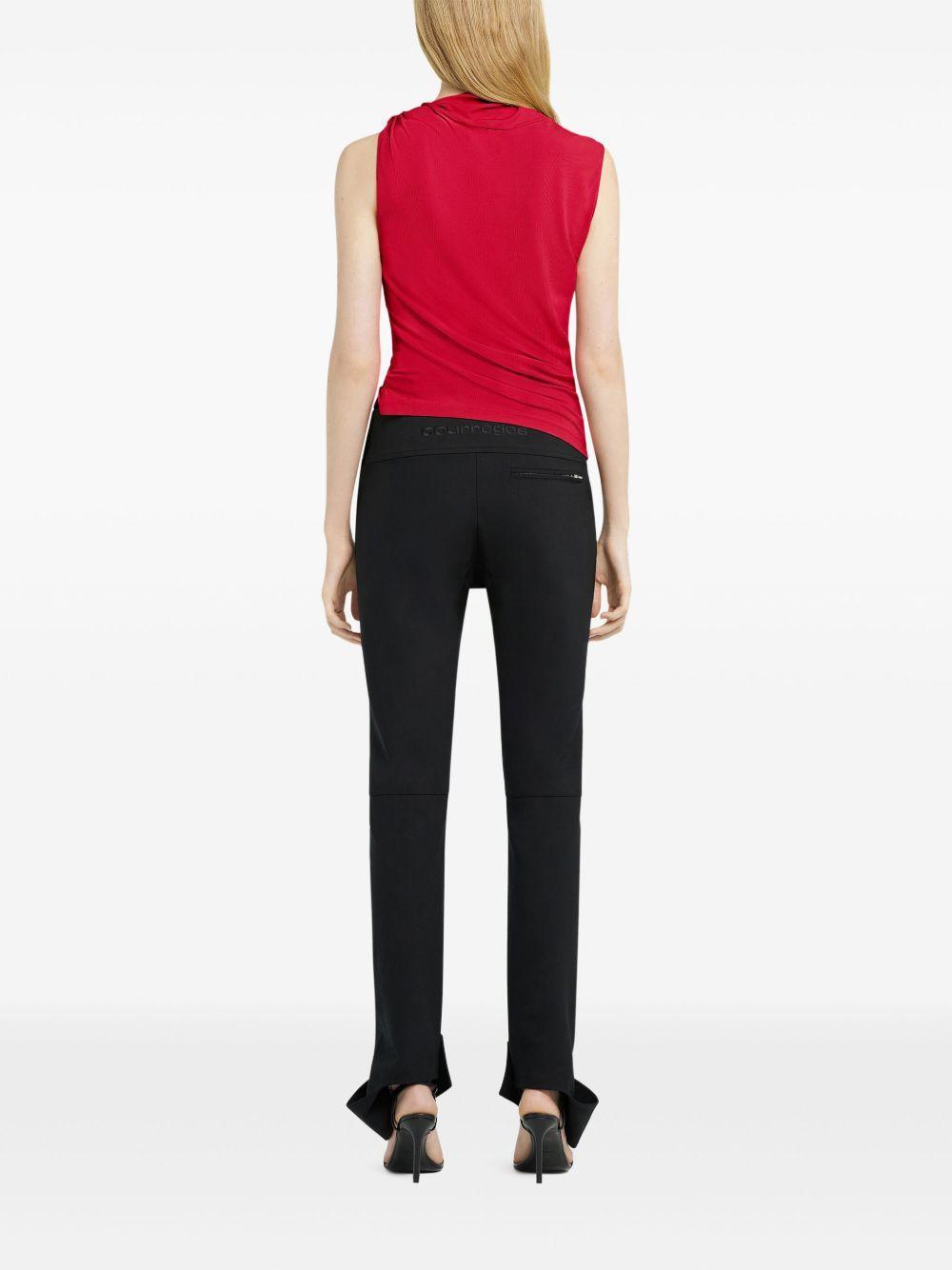 asymmetric jersey top  Product Image