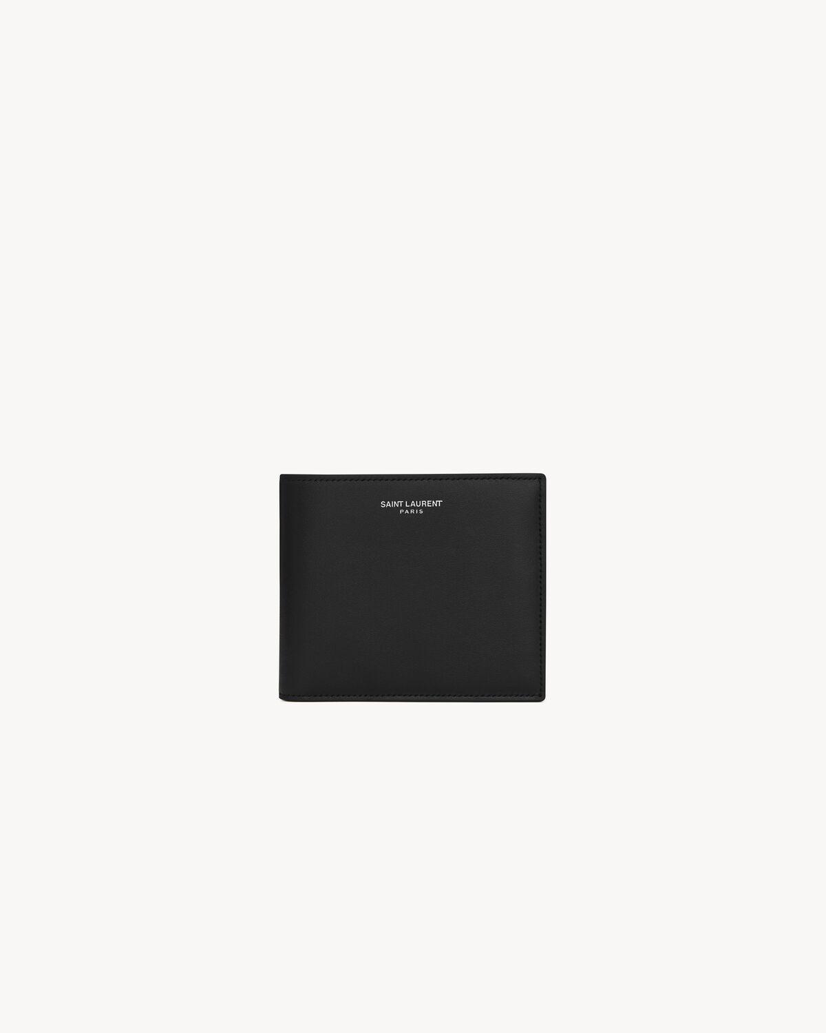 SAINT LAURENT PARIS East/West wallet in smooth leather | Saint Laurent | YSL.com Product Image