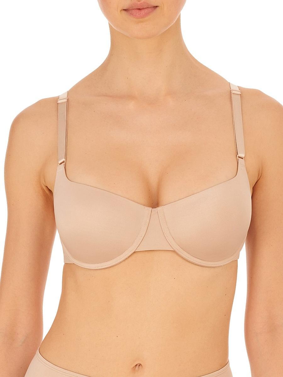 Womens Liquid Convertible Balconette Push-Up Bra Product Image