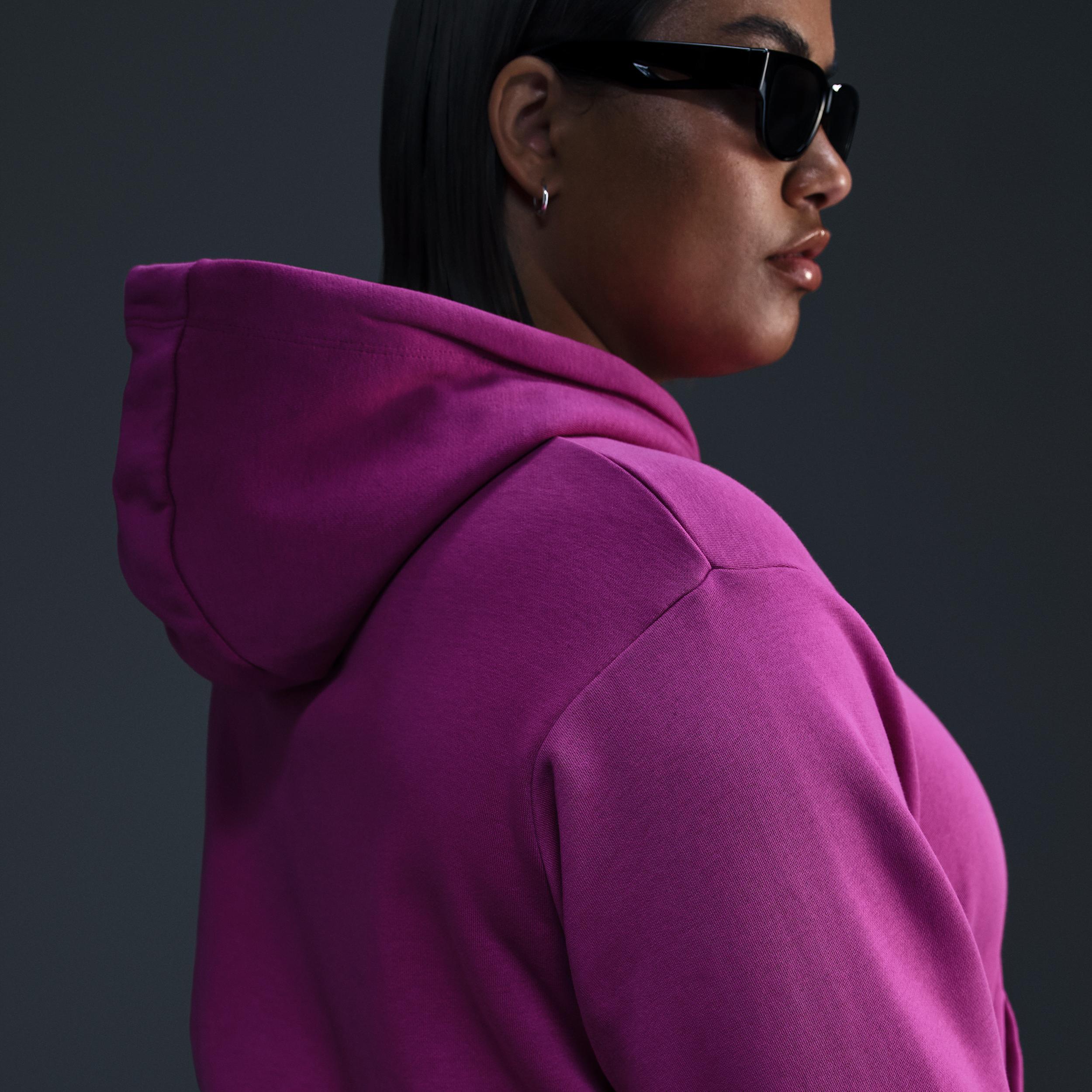 Nike Sportswear Club Fleece Women's Pullover Hoodie (Plus Size) Product Image