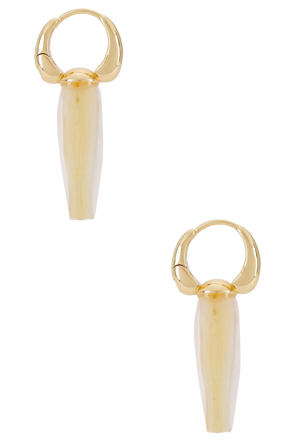 Mother Of Pearl Drop Earrings Ettika Product Image