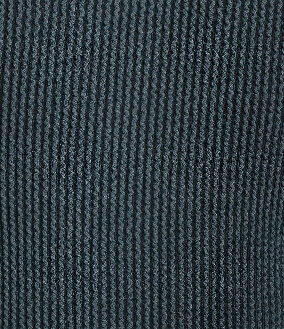 Moa Moa Long Sleeves V-Neck Urban Rib Top Product Image