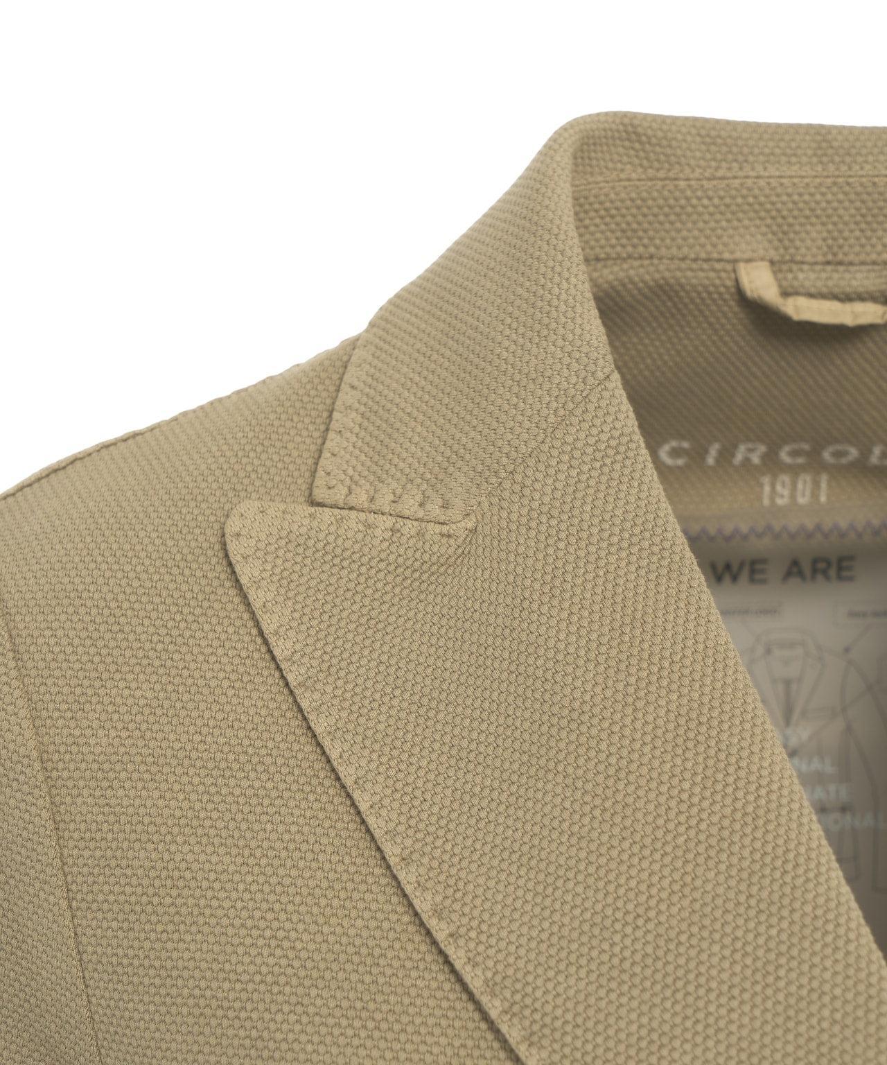 Double-breasted blazer in oxford Product Image