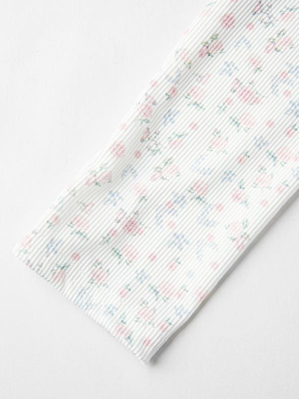 Disty Floral V Neck Breasted Romper Lounge Set Product Image