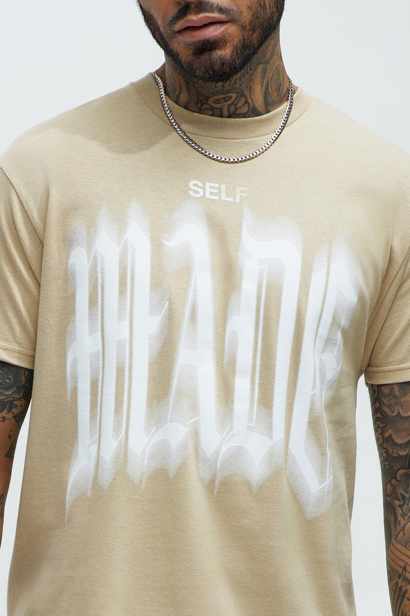 Self Made Me Short Sleeve Tee - Taupe Product Image