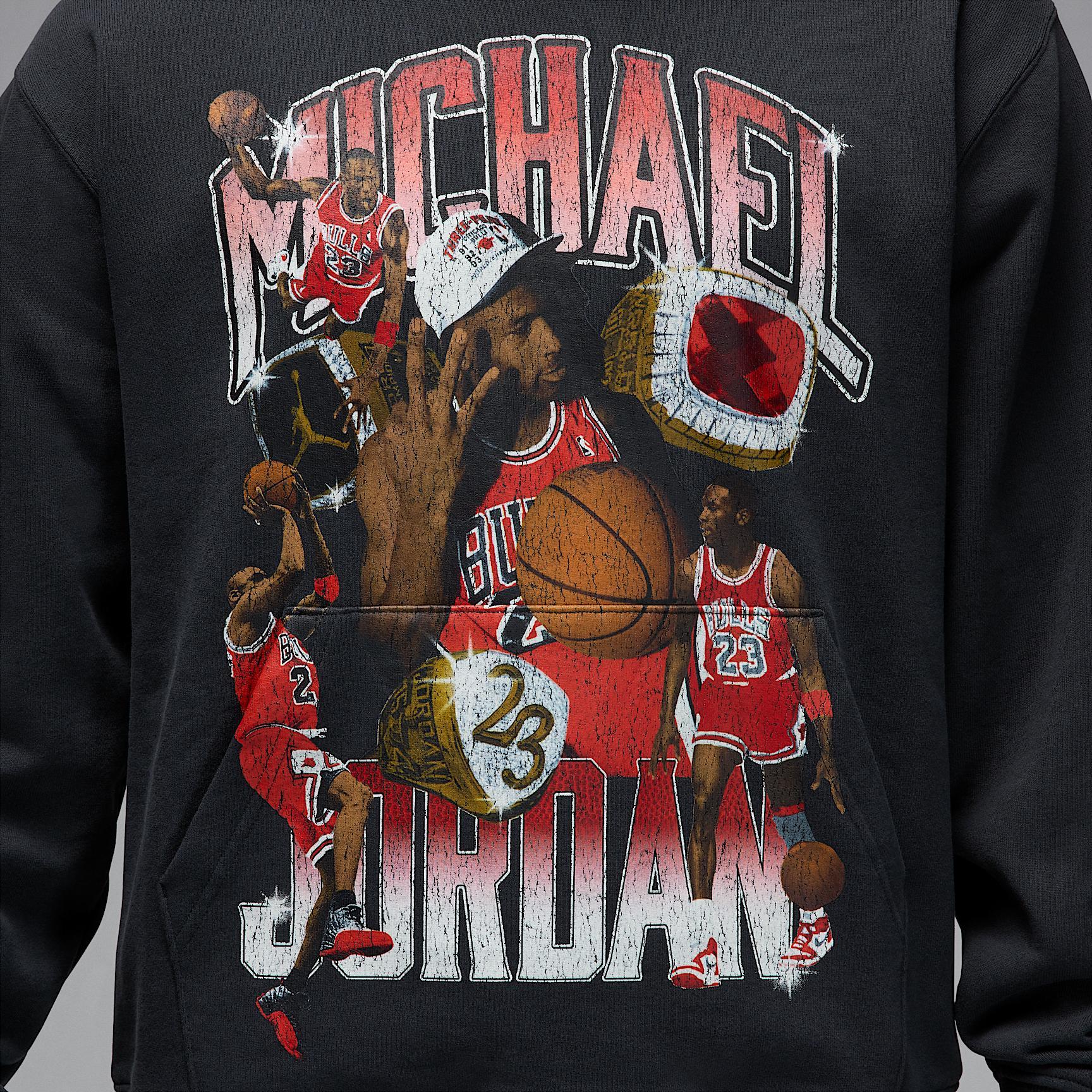 Jordan Flight Fleece Men's Graphic Pullover Hoodie Product Image