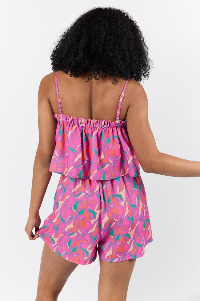 Summer Fling Multi Printed Romper SALE Product Image