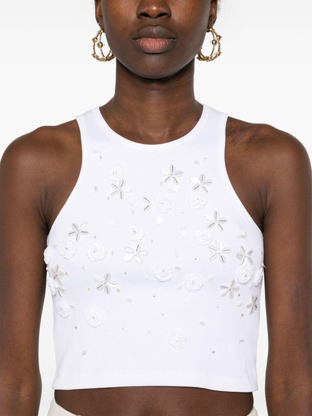 sequin-embellished tank top Product Image