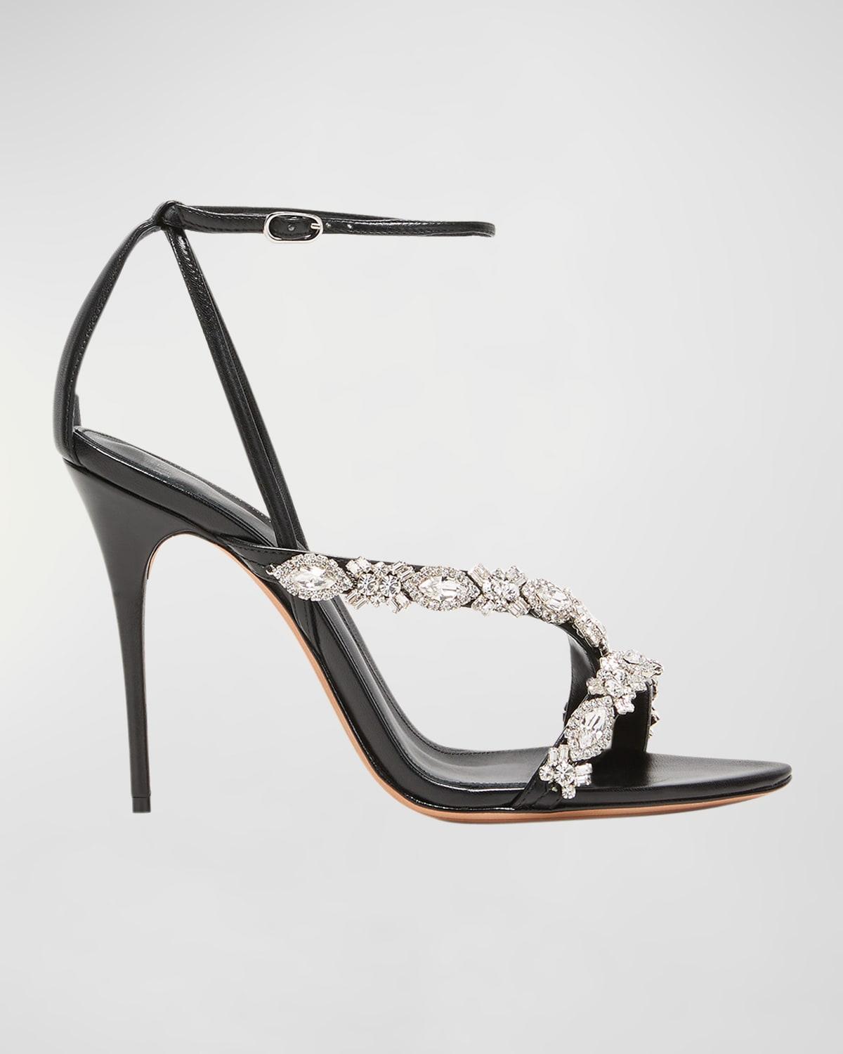 Alexandre Birman Aurora Crystal Sandal 100 Women's Sandals Product Image