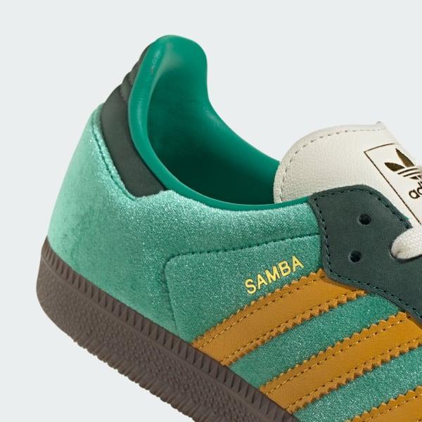 adidas Samba OG Shoes Court Green M 9 / W 10 Womens Product Image