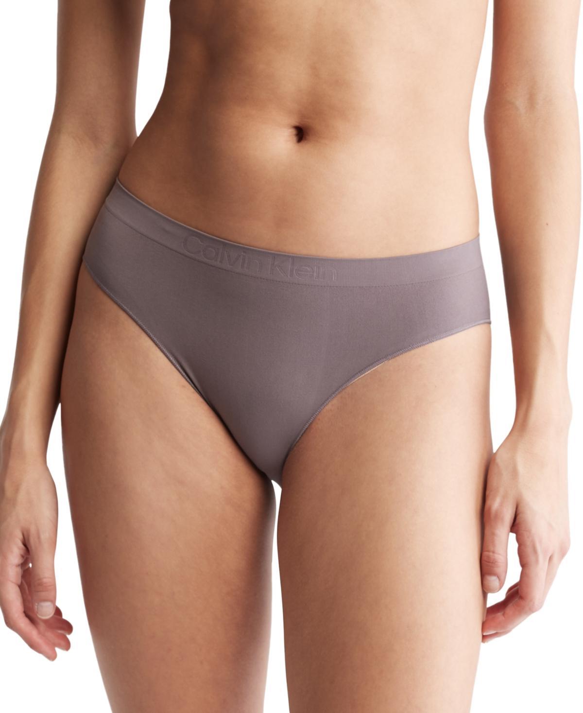 Calvin Klein Womens Bonded Flex Bikini - Neutral - XL Product Image