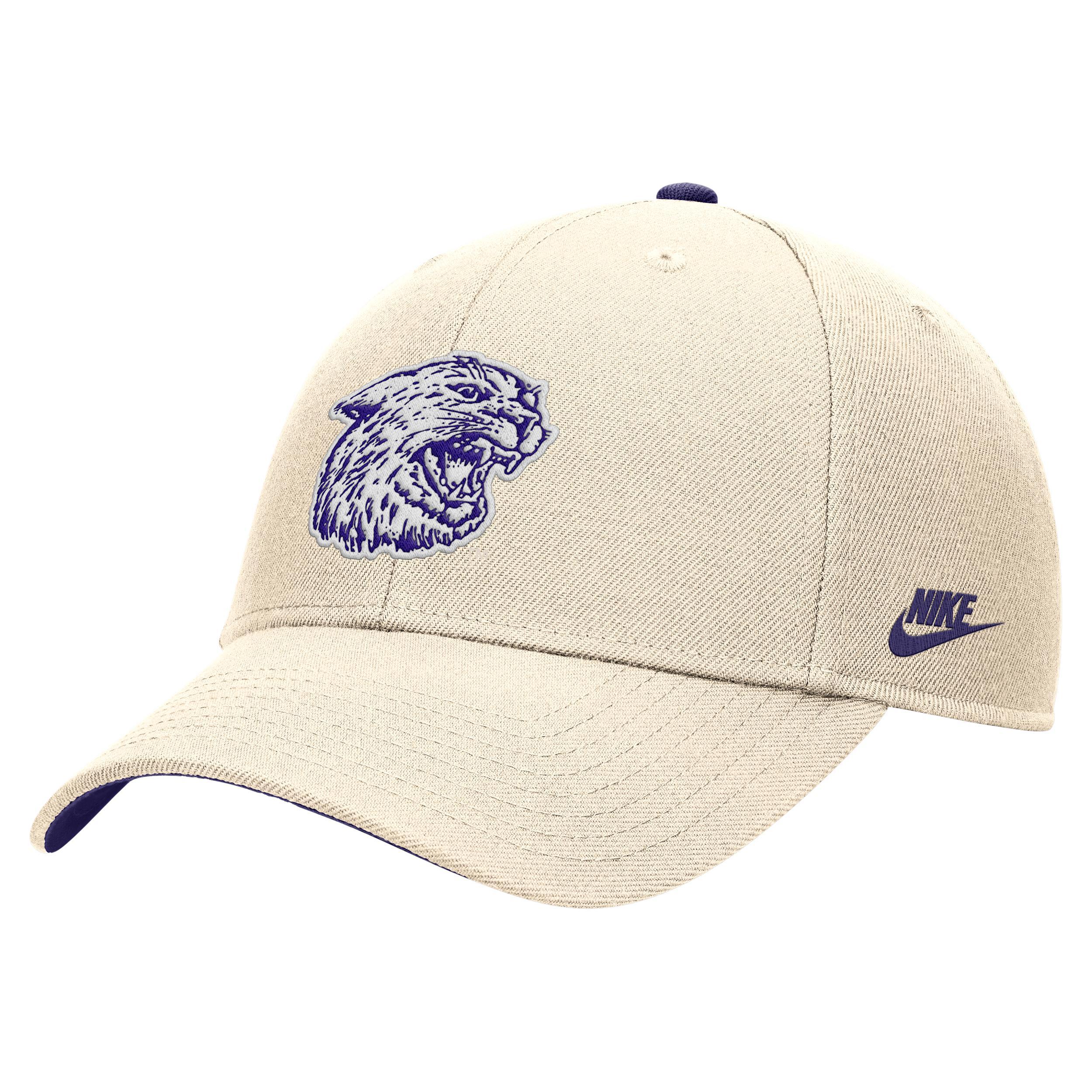 Kansas State Rise Nike Unisex College Adjustable Cap | C11528KSST-NAT Product Image