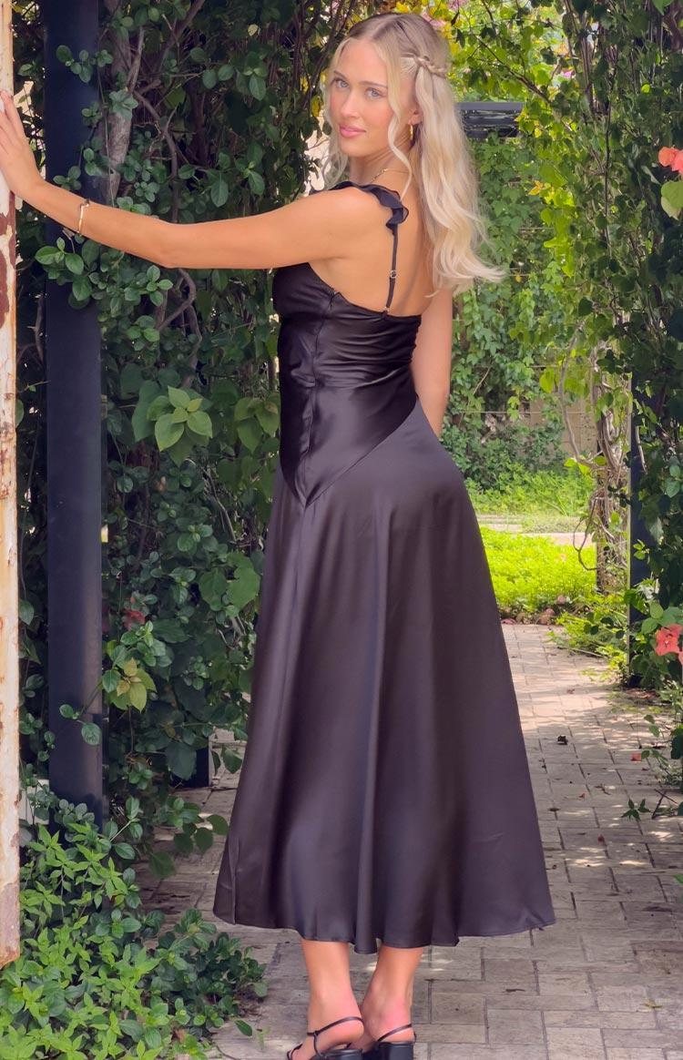 Corrina Black Maxi Dress Product Image