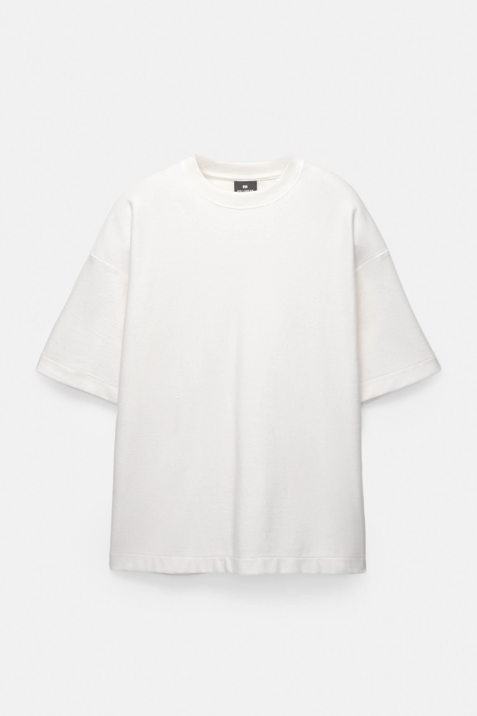 Textured short sleeve sweatshirt Product Image