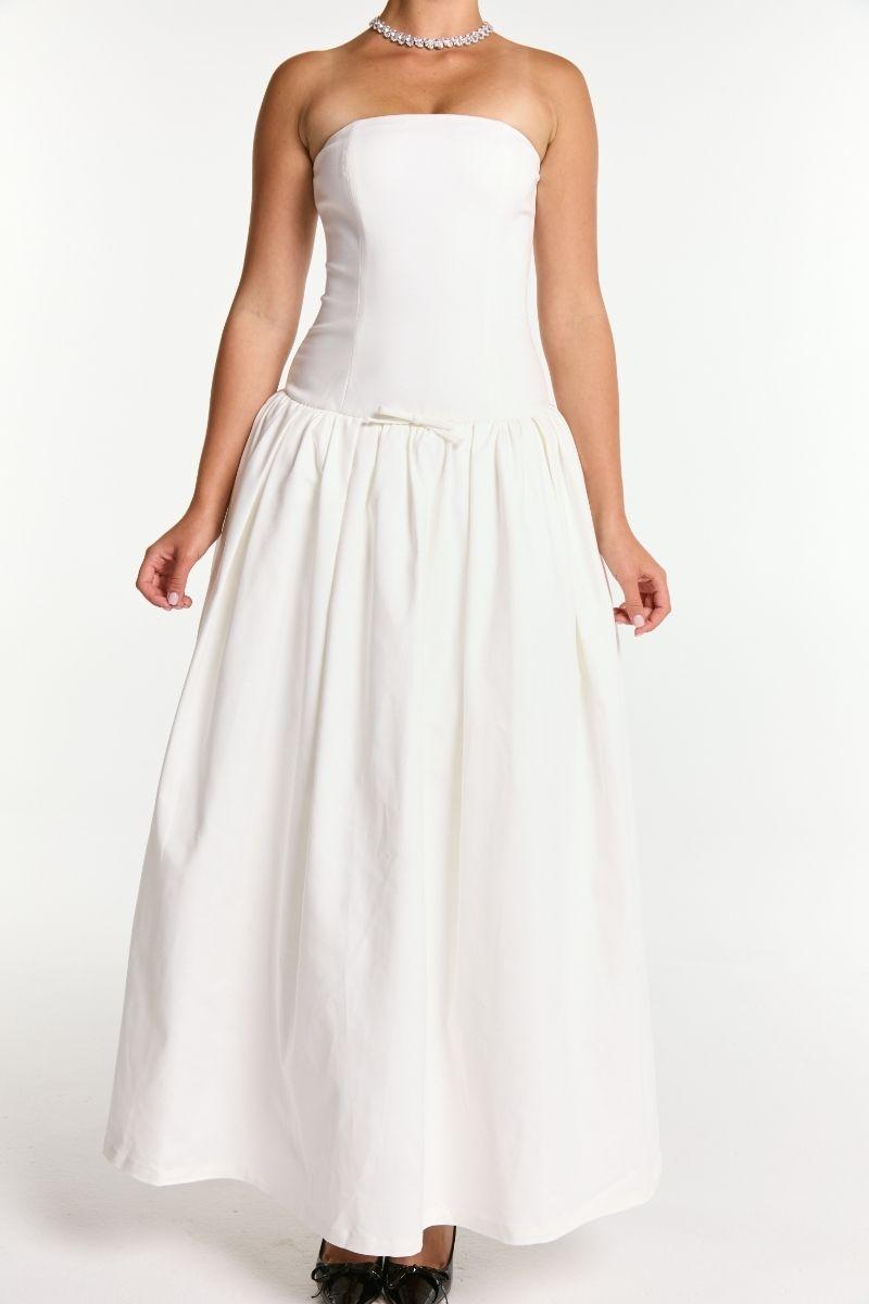 Brittany Dress (White) Product Image