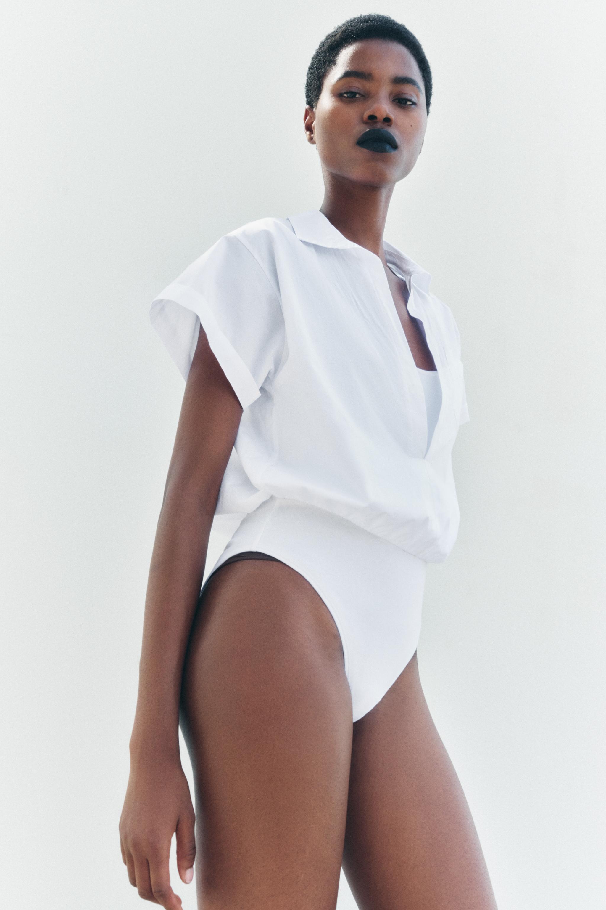 POPLIN BODYSUIT Product Image