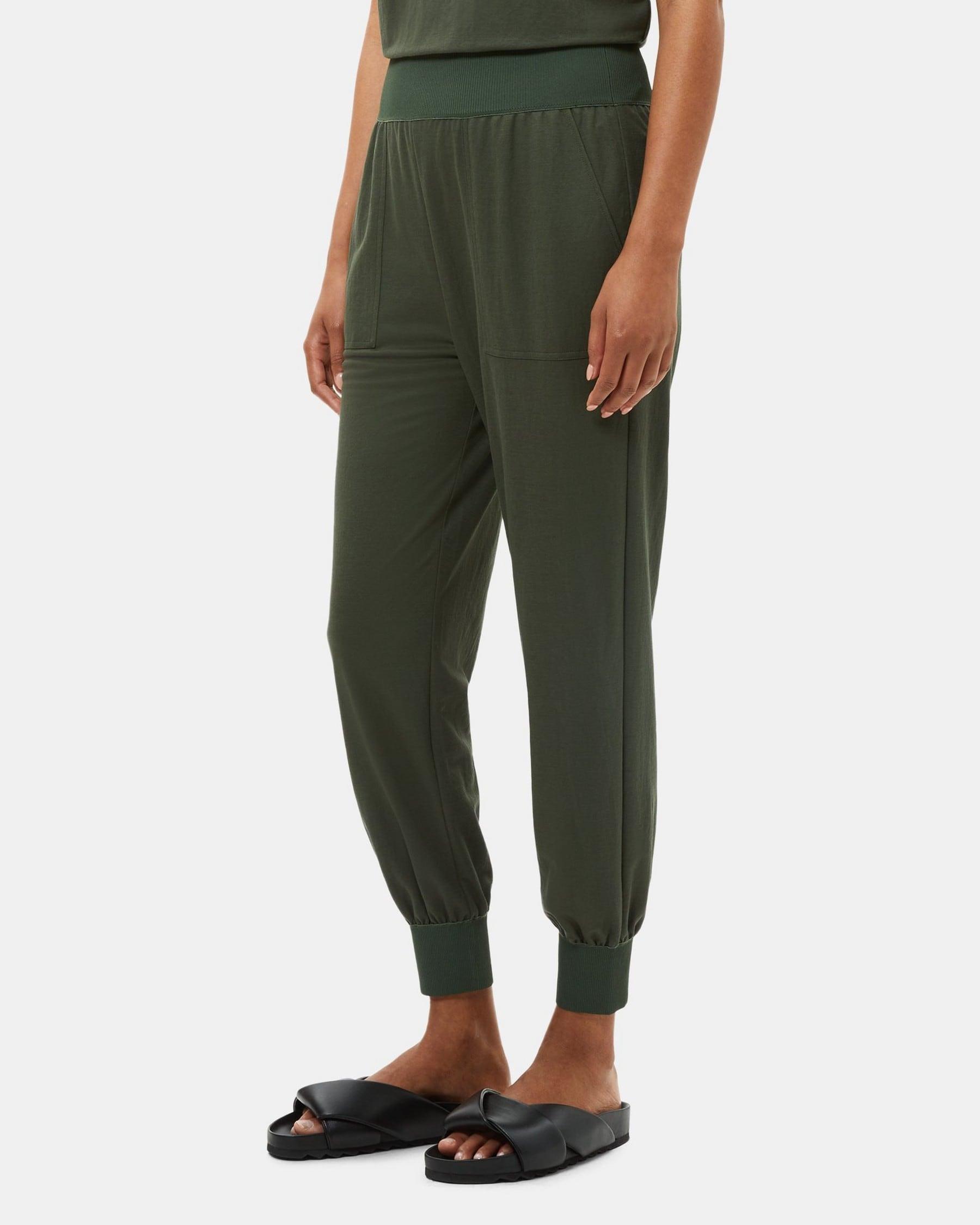 Jogger Pant in Drapey Piqué Product Image