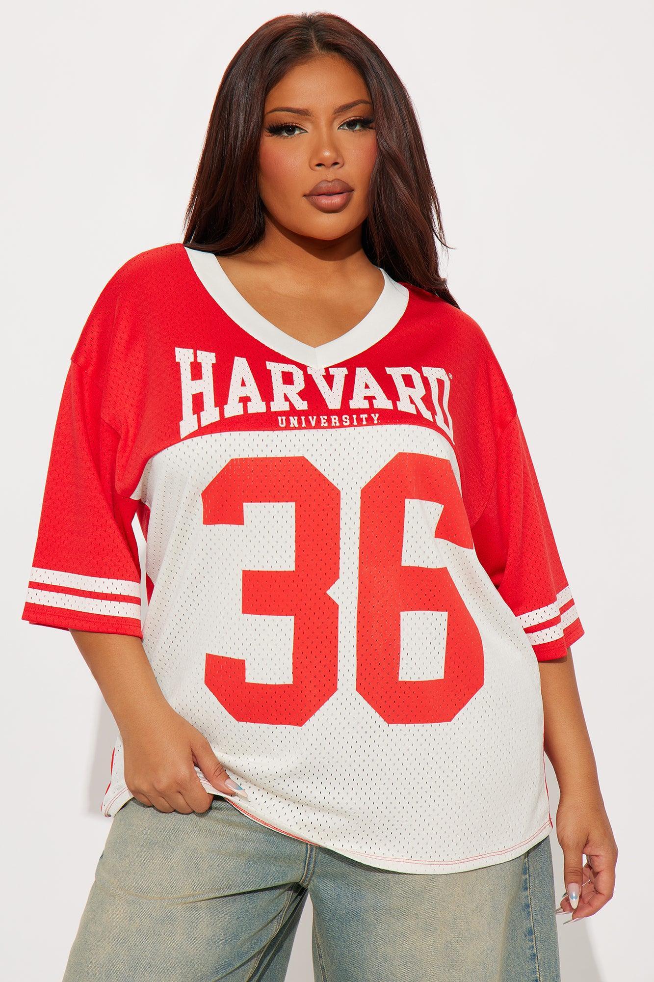 Harvard University Jersey Tee - Red Product Image