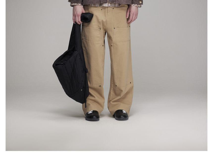 Washed Stand-Collar Loose Jacket Product Image